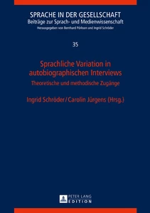Title: Sprachliche Variation in autobiographischen Interviews