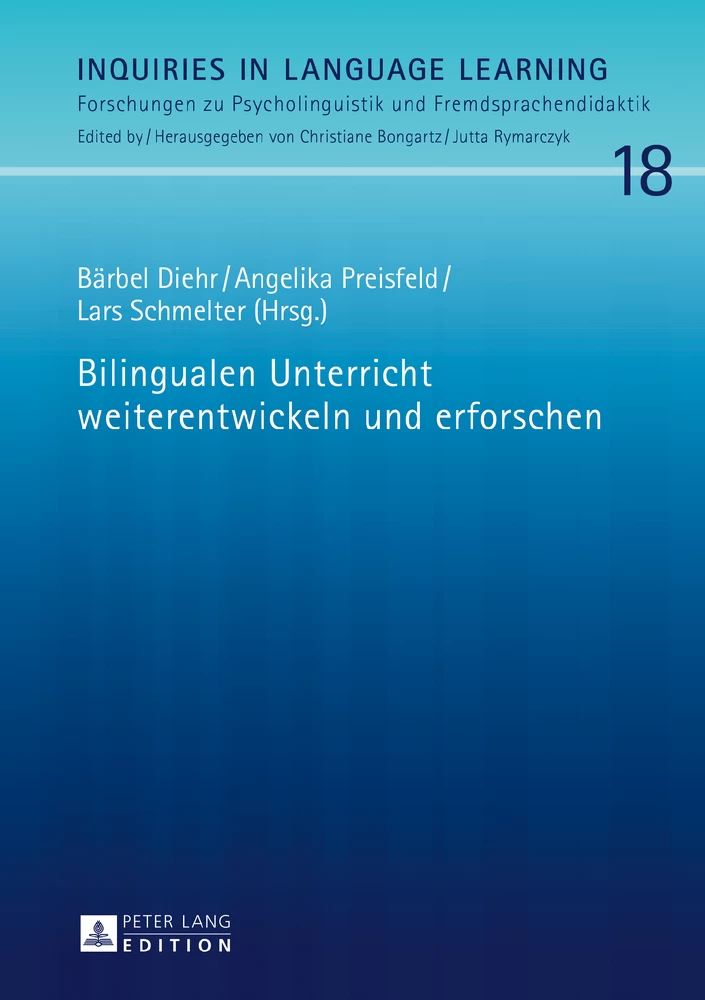 Titel: Bilingualen Unterricht weiterentwickeln und erforschen