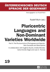 Title: Pluricentric Languages and Non-Dominant Varieties Worldwide