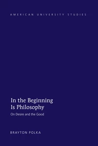 Title: In the Beginning Is Philosophy