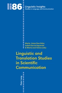 Title: Linguistic and Translation Studies in Scientific Communication