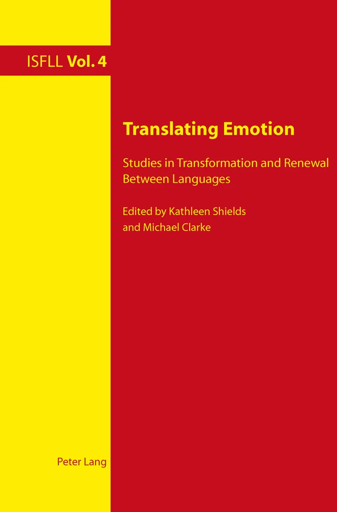 Title: Translating Emotion