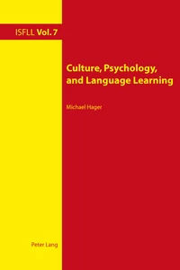 Title: Culture, Psychology, and Language Learning