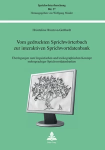 Title: Vom gedruckten Sprichwörterbuch zur interaktiven Sprichwortdatenbank