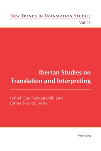 Title: Iberian Studies on Translation and Interpreting