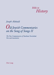 Title: Old Jewish Commentaries on «The Song of Songs» II