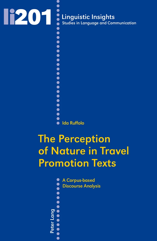 The Perception Nature in Travel Promotion Texts - Peter Lang Verlag