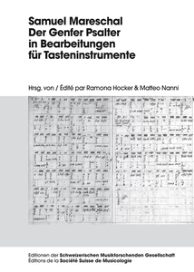 Title: Samuel Mareschal – Der Genfer Psalter in Bearbeitungen für Tasteninstrumente