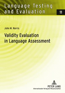 Title: Validity Evaluation in Language Assessment