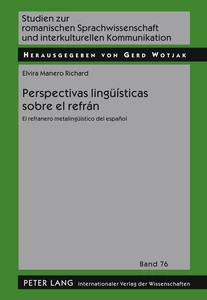 Title: Perspectivas lingüísticas sobre el refrán