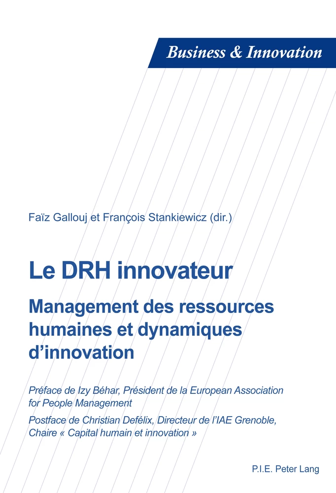 Le Drh Innovateur Peter Lang Verlag