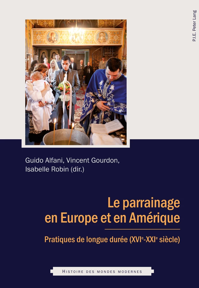 Le Parrainage En Europe Et En Amerique Peter Lang Verlag