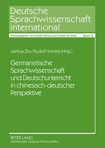 Title: Germanistische Sprachwissenschaft und Deutschunterricht in chinesisch-deutscher Perspektive