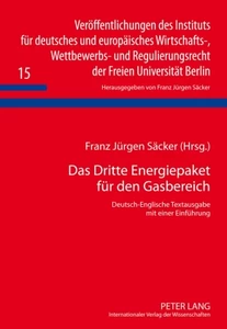 Title: Das Dritte Energiepaket für den Gasbereich