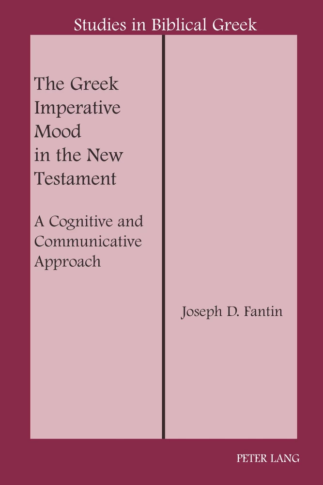 Title: The Greek Imperative Mood in the New Testament