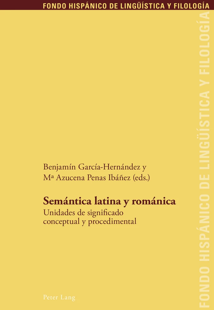 Title: Semántica latina y románica