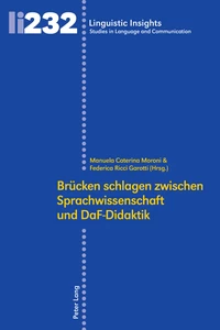 Title: Brücken schlagen zwischen Sprachwissenschaft und DaF-Didaktik