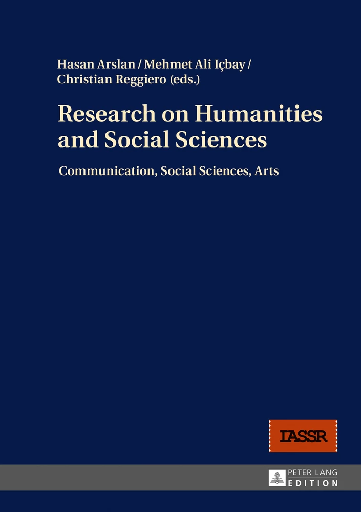 Research On Humanities And Social Sciences Peter Lang Verlag