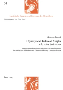Title: I «Synonyma» di Isidoro di Siviglia e lo «stilus isidorianus»