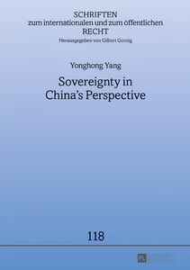 Title: Sovereignty in China’s Perspective