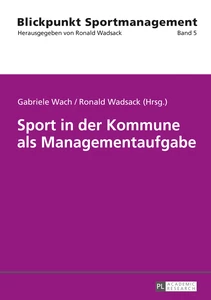 Title: Sport in der Kommune als Managementaufgabe