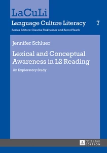 Title: Lexical and Conceptual Awareness in L2 Reading
