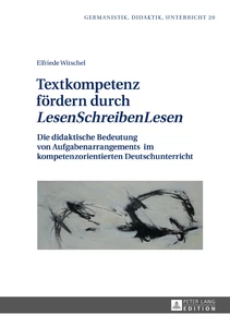 Title: Textkompetenz fördern durch «LesenSchreibenLesen»