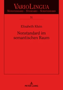 Title: Nonstandard im semantischen Raum