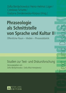 Title: Phraseologie als Schnittstelle von Sprache und Kultur II