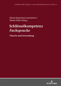 Title: Schlüsselkompetenz «Fachsprache»