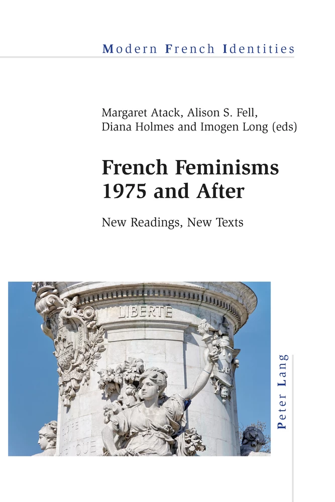 French Feminisms 1975 And After Peter Lang Verlag