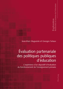 Title: Évaluation partenariale des politiques publiques d’éducation