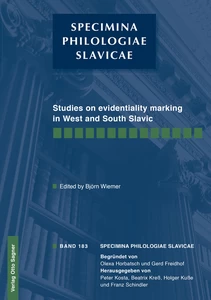 Title: Studies on evidentiality marking in West and South Slavic