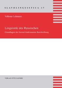 Title: Linguistik des Russischen. Grundlagen der formal-funktionalen Beschreibung