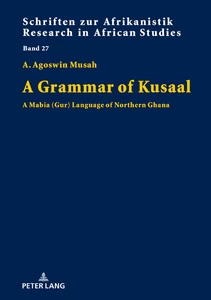 Title: A Grammar of Kusaal