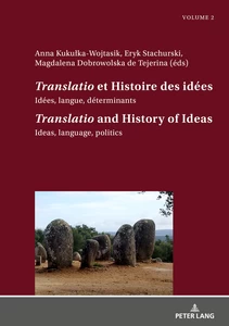 Title: «Translatio» et Histoire des idées / «Translatio» and the History of Ideas