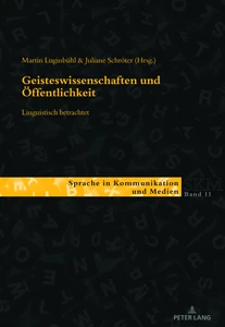 Title: Geisteswissenschaften und Öffentlichkeit – linguistisch betrachtet