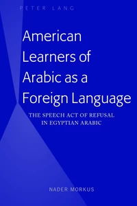 Title: American Learners of Arabic as a Foreign Language