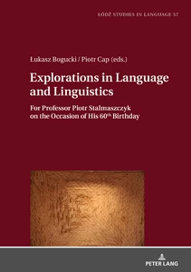 Title: Explorations in Language and Linguistics