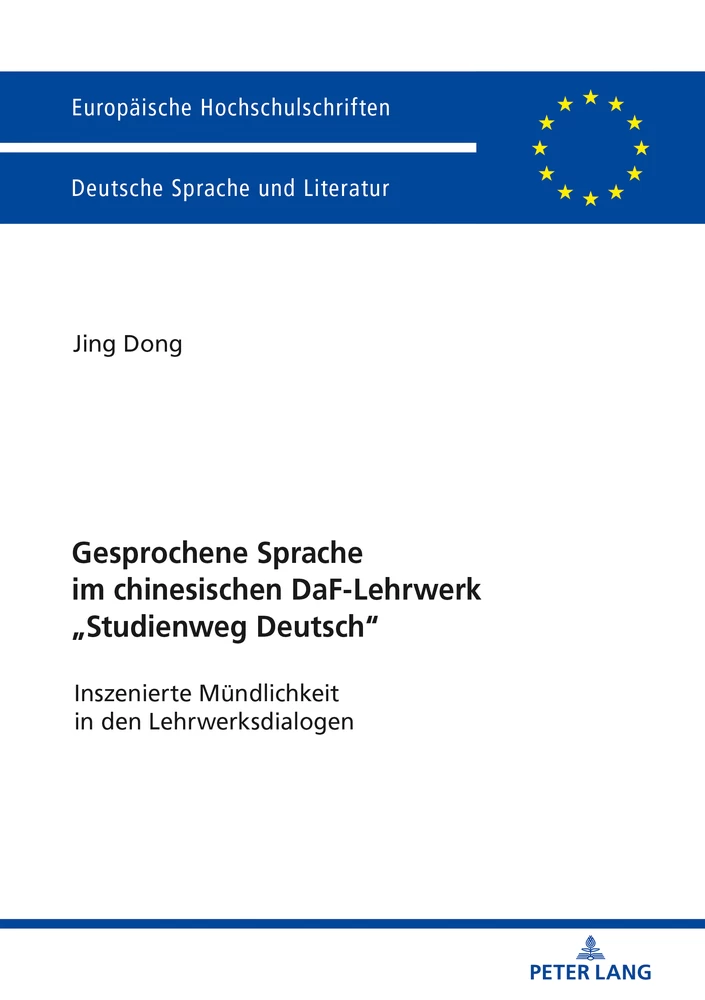 Titel: Gesprochene Sprache im chinesischen DaF-Lehrwerk «Studienweg Deutsch»