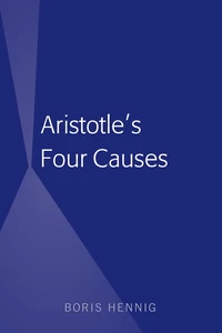 Title: Aristotle's Four Causes