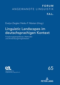 Title: Linguistic Landscapes im deutschsprachigen Kontext