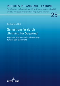 Title: Genustransfer durch «Thinking for Speaking»
