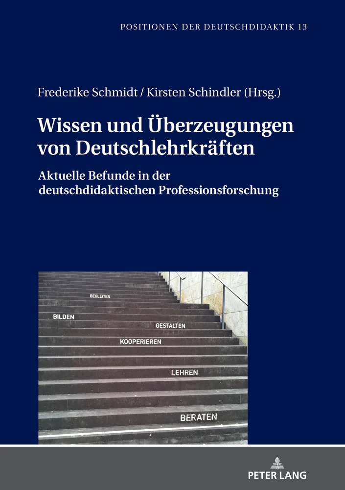 Titel: Wissen und Überzeugungen von Deutschlehrkräften