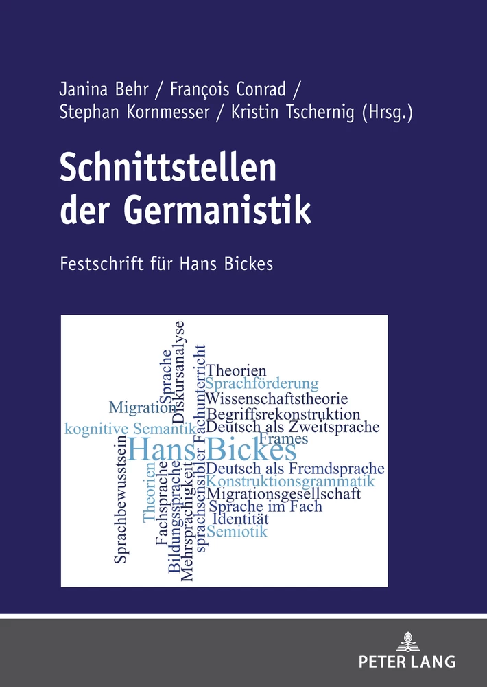 Titel: Schnittstellen der Germanistik