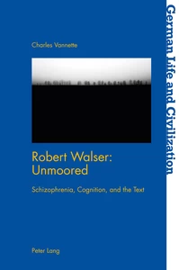 Title: Robert Walser: Unmoored