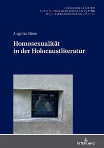 Title: Homosexualität in der Holocaustliteratur