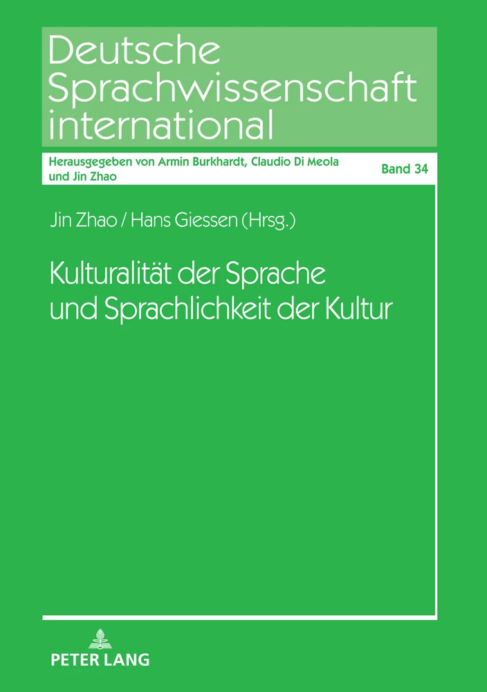 Titel: Kulturalität der Sprache und Sprachlichkeit der Kultur
