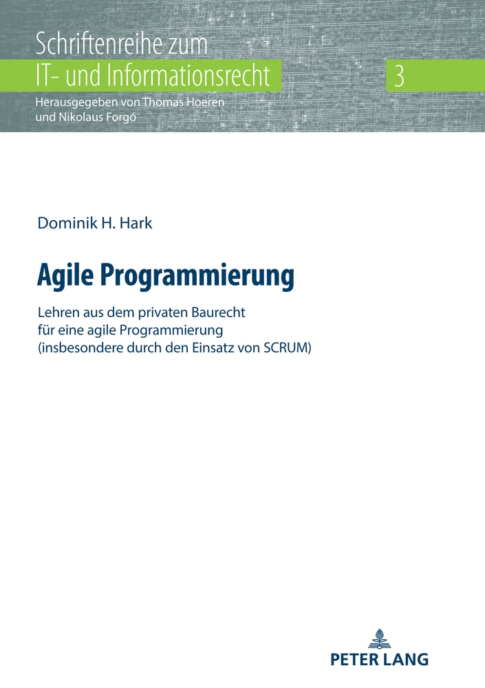Titel: Agile Programmierung