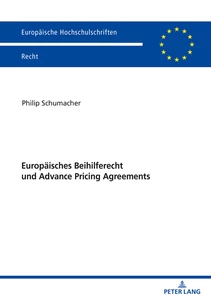 Title: Europäisches Beihilferecht und Advance Pricing Agreements
